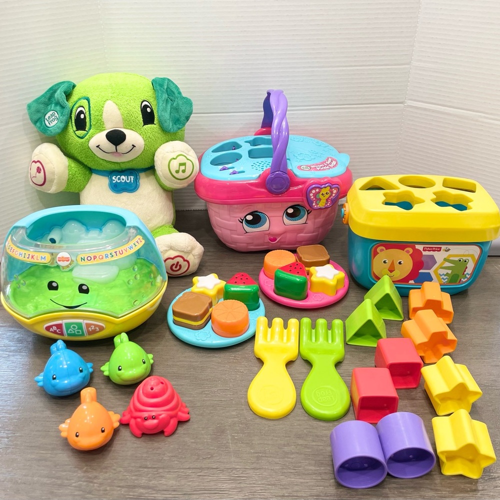 Fisher Price Leap Frog Infant Toddler Toy Bundle